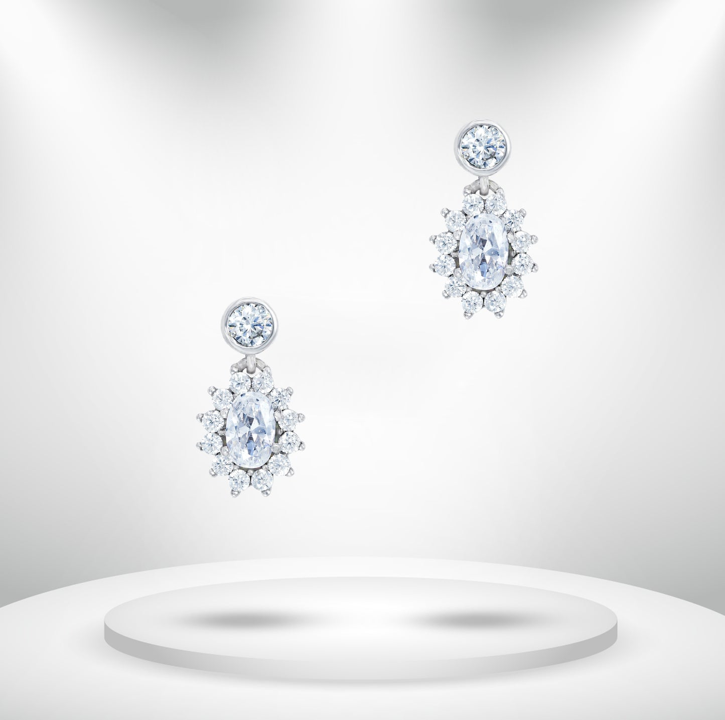 Diamond Titanium Earring