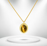 Diamond Titanium Long Necklace