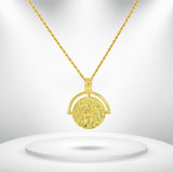 Diamond Titanium Long Necklace