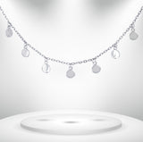 Diamond Titanium Long Necklace