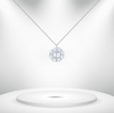 Diamond Titanium Long Necklace