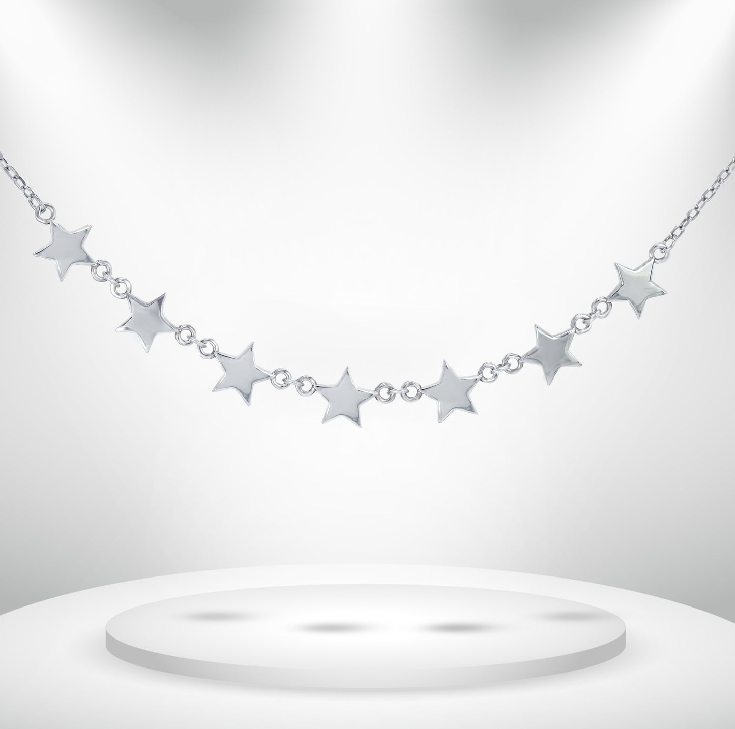 Diamond Titanium Long Necklace
