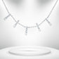 Diamond Titanium Long Necklace