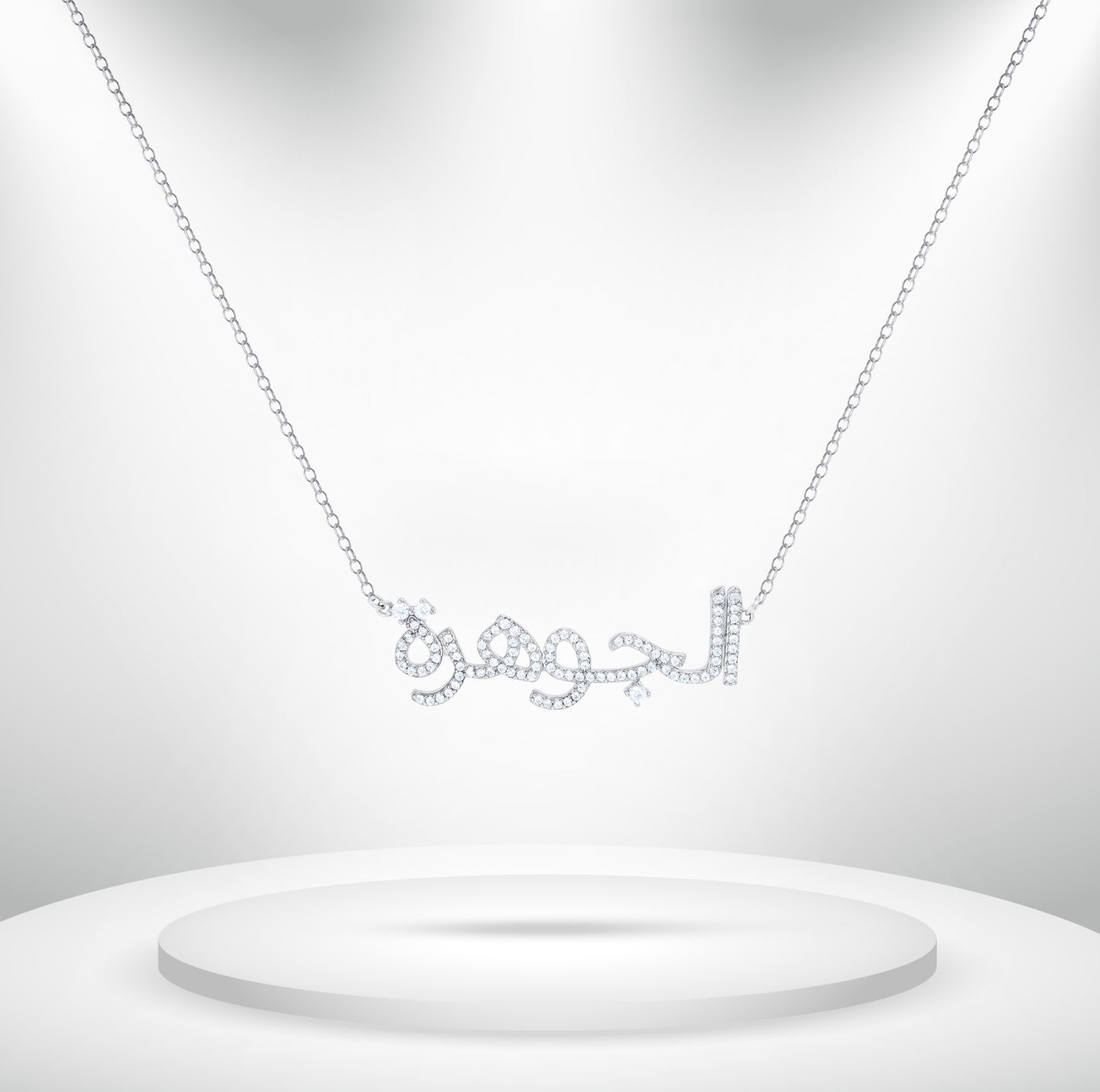 Diamond Titanium Long Necklace
