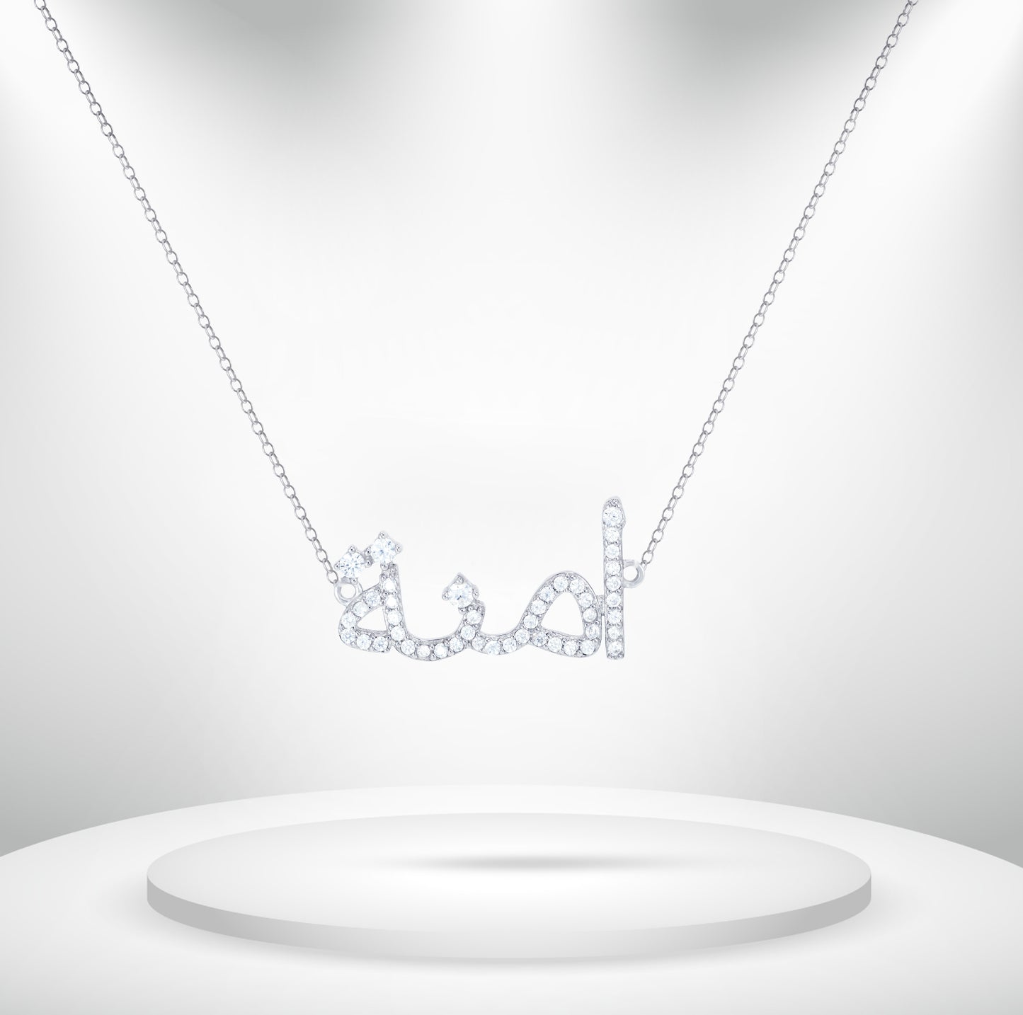Diamond Titanium Long Necklace