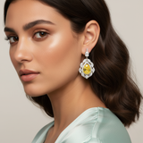 Diamond Titanium Earring