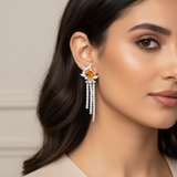 Diamond Titanium Earring